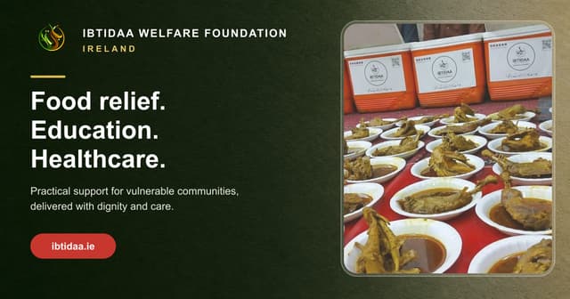 Ibtidaa Welfare Foundation website